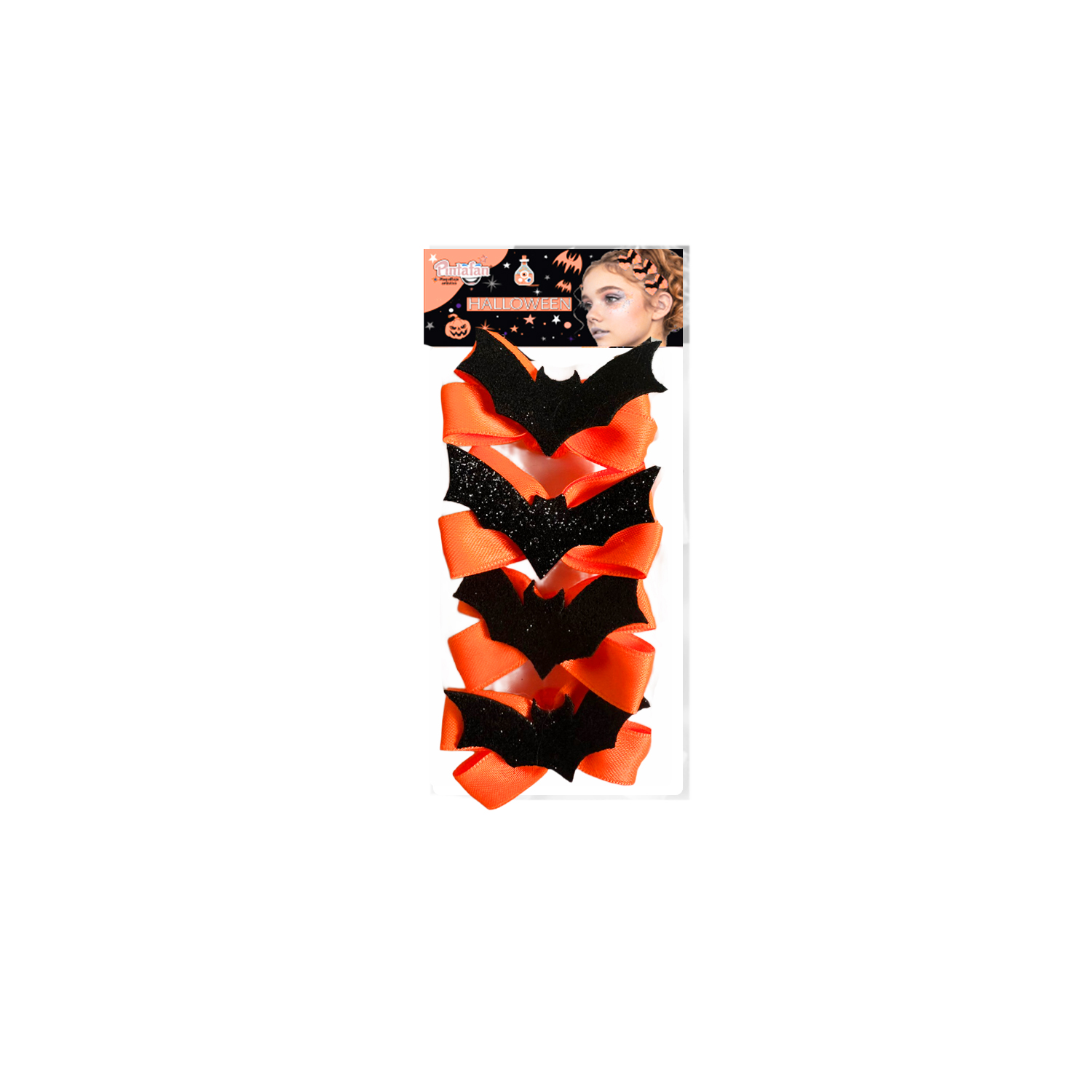 Setx4 COLITAS para el PELO Halloween